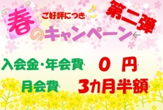 春のキャンペーン